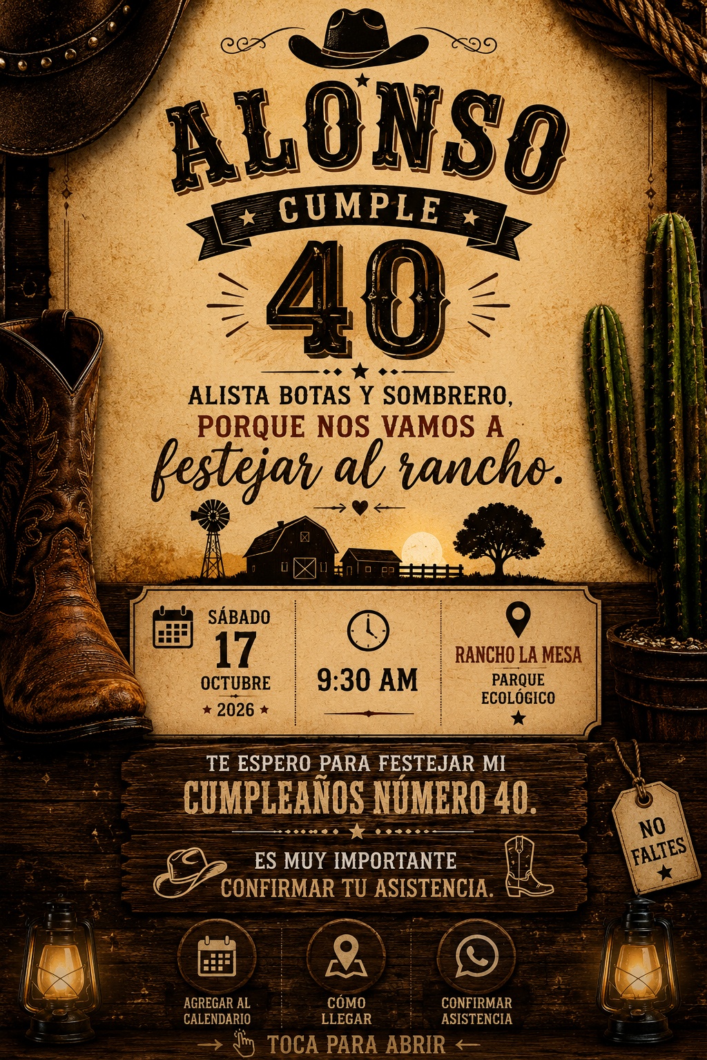 Alonso cumple 40
